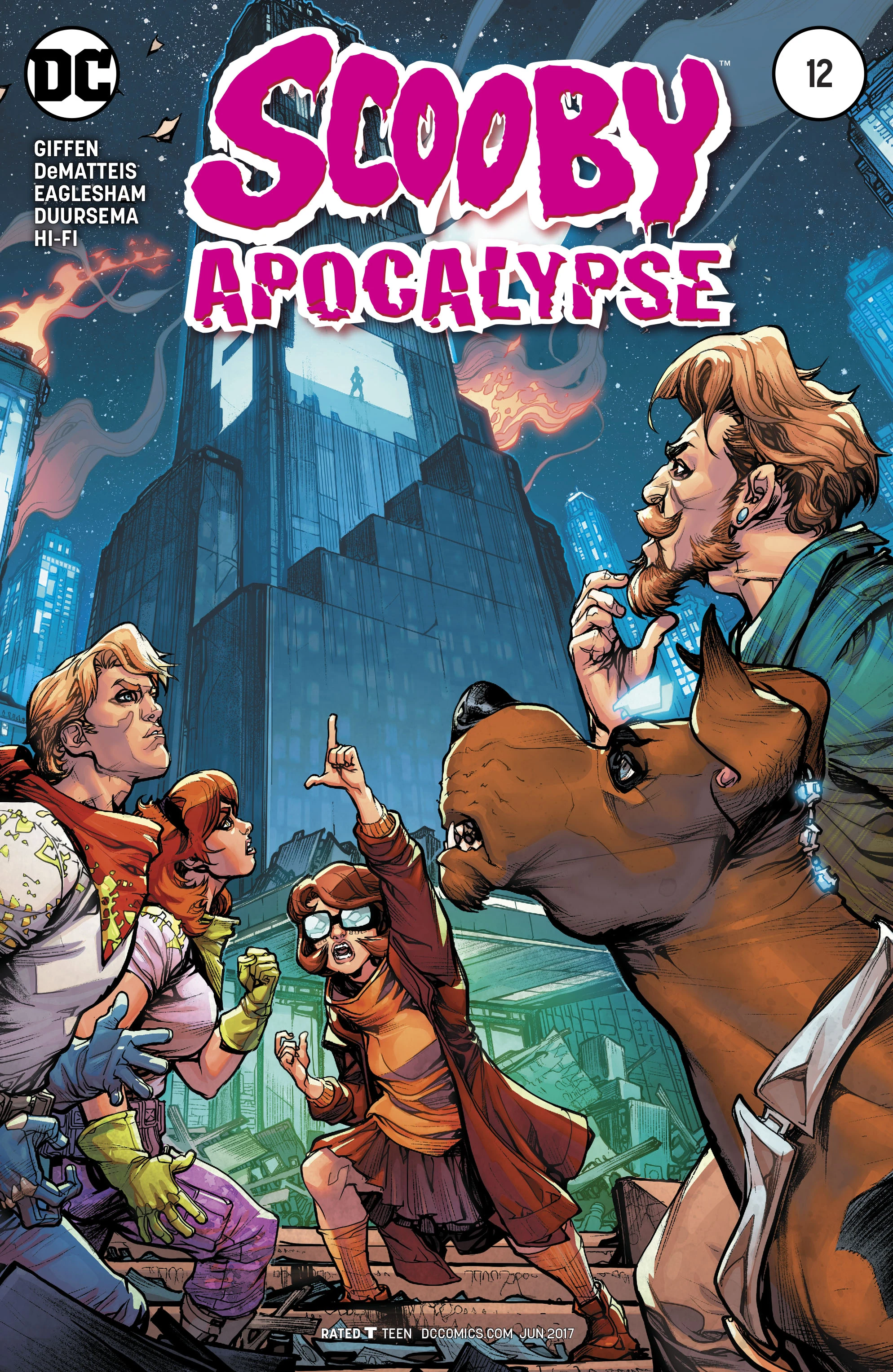 Scooby Apocalypse #12 (DC, 2017 — Cover A) cover